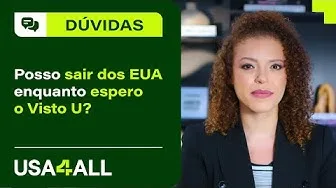 Posso sair dos EUA enquanto espero o Visto U